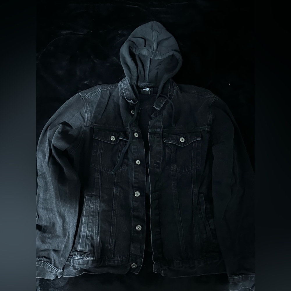 black extra large men’s jeans hoodie